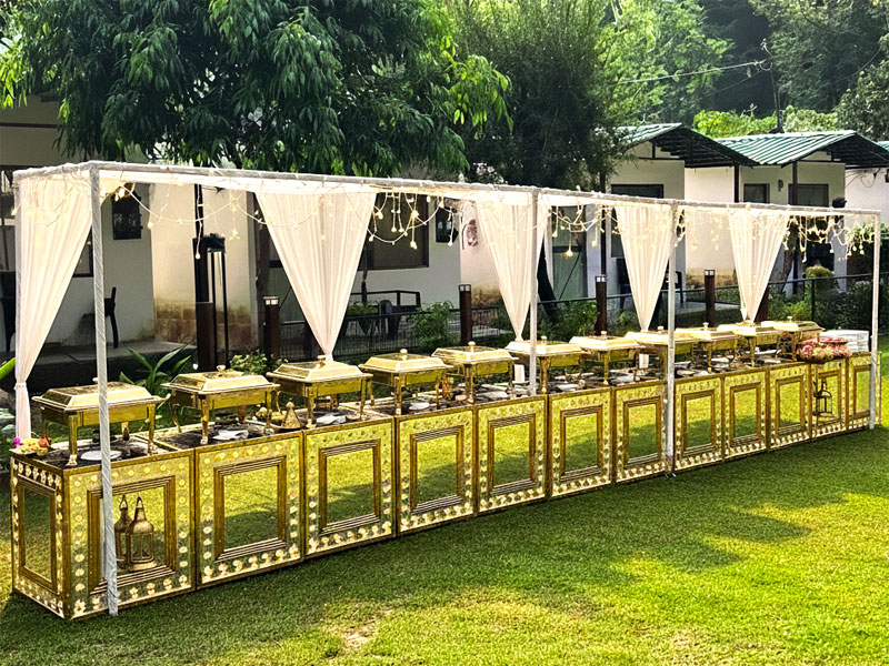 Food and Beverages for wedding in Rishikesh