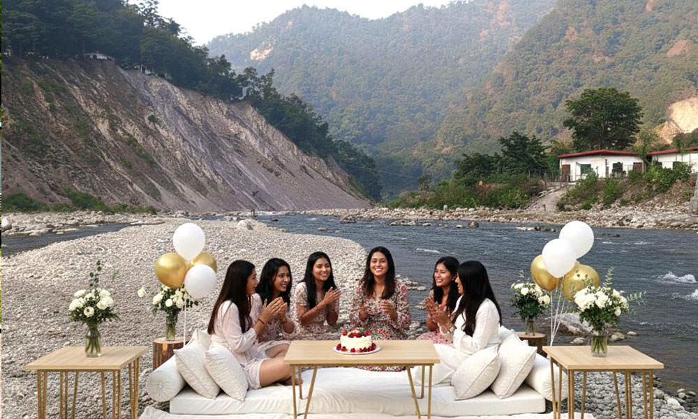 Camping in Rishikesh is the ideal way to spend a thrilling weekend